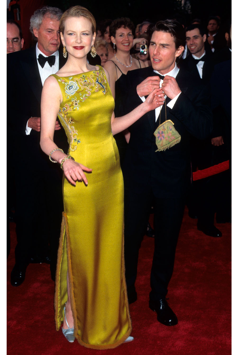 Nicole Kidman, in John Galliano for Dior, at the 1997 Academy Awards.