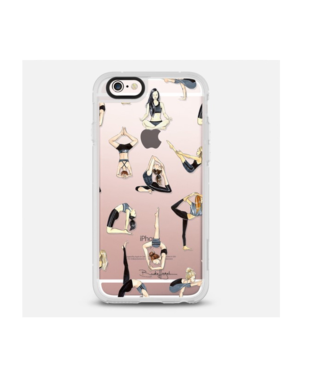 Yoga Girls iPhone case