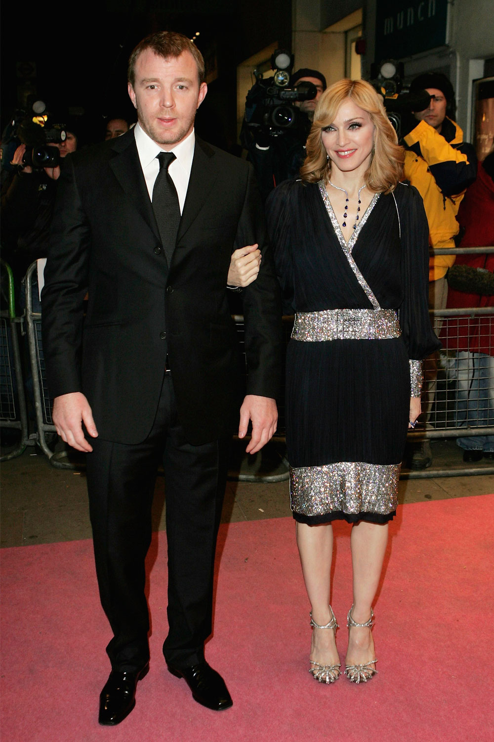 Madonna and Guy Ritchie, I'm Going To Tell You A Secret premiere, 2005.