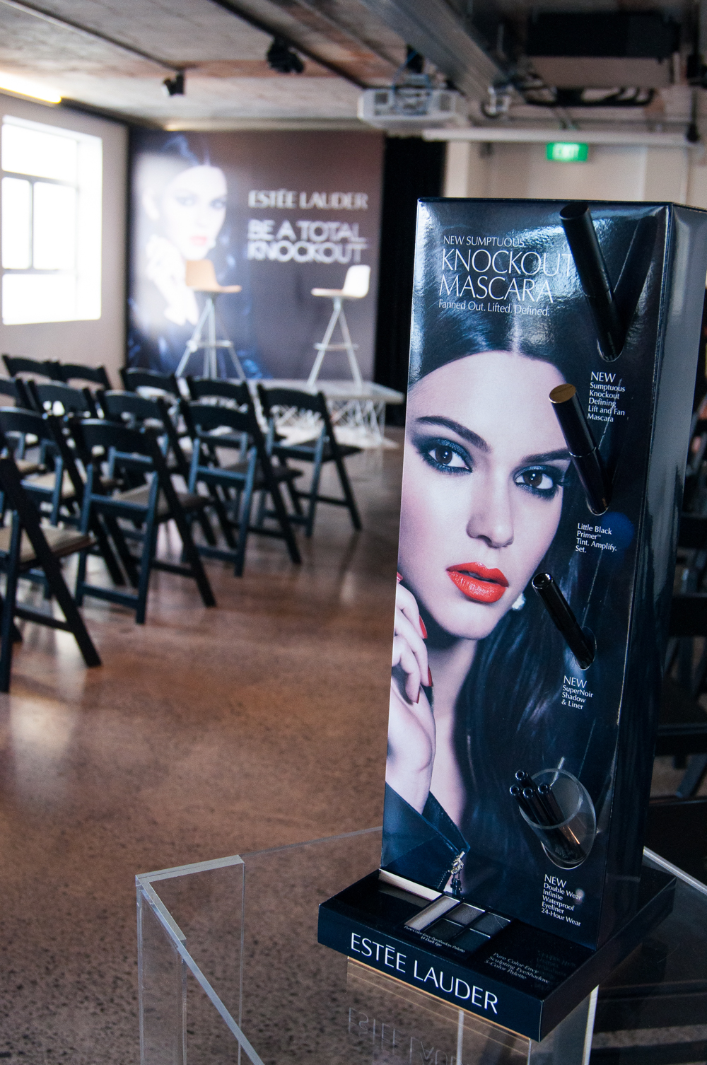 Our event with Estée Lauder makeup artist Victor Henao was held at Auckland's Spark Lab, within the Seafarers Building.