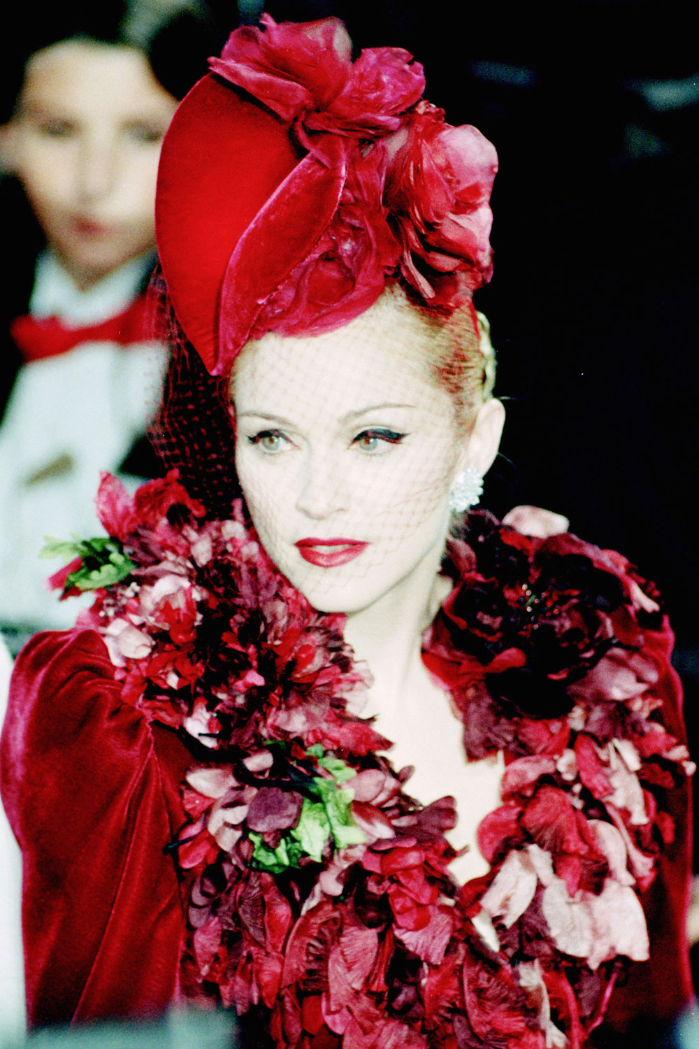 Madonna, LA premiere of Evita, 1996.