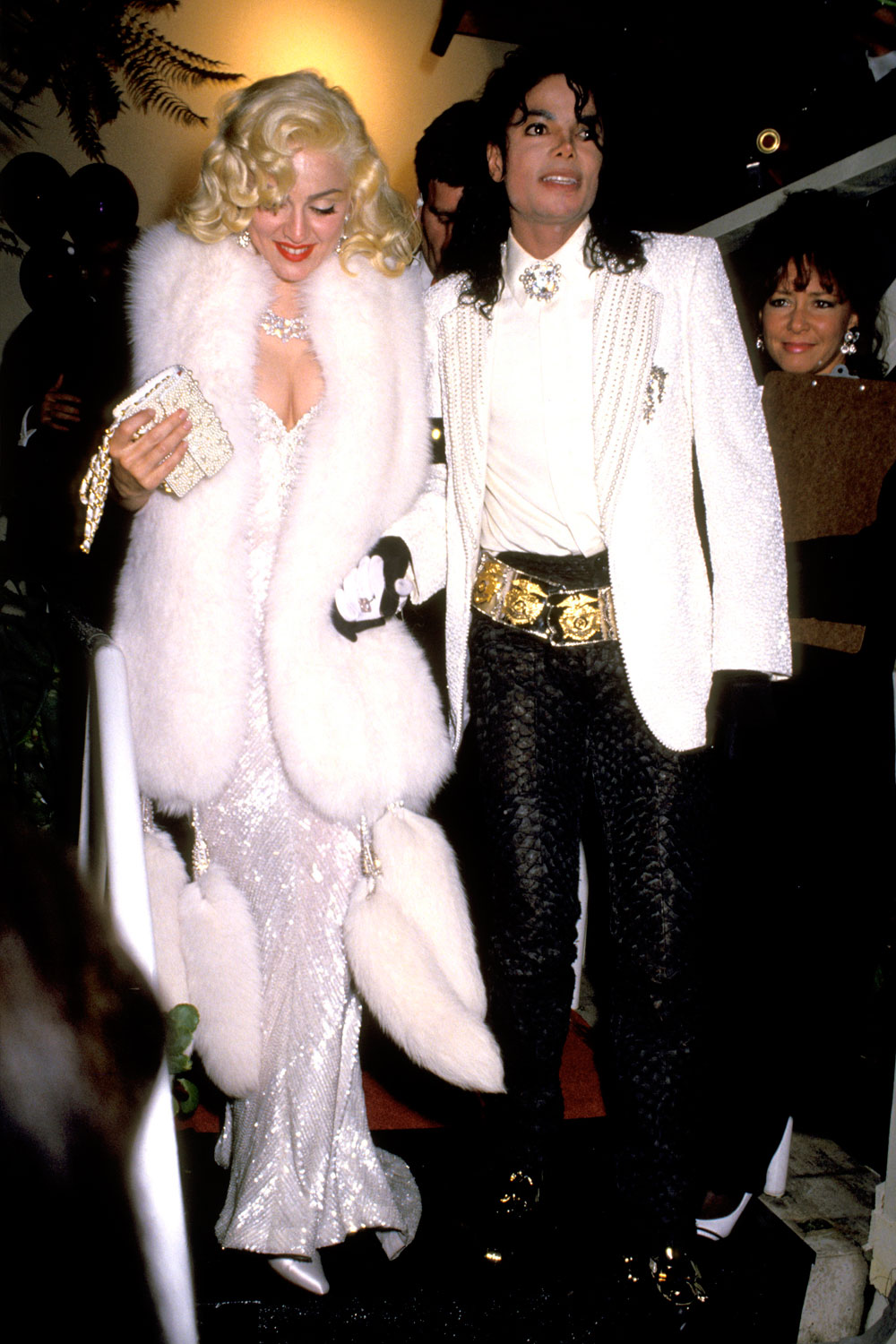 Madonna and Michael Jackson, Oscars, 1991.