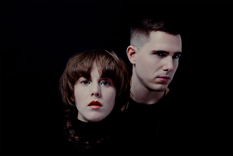 Megan James and Corin Roddick of Purity Ring