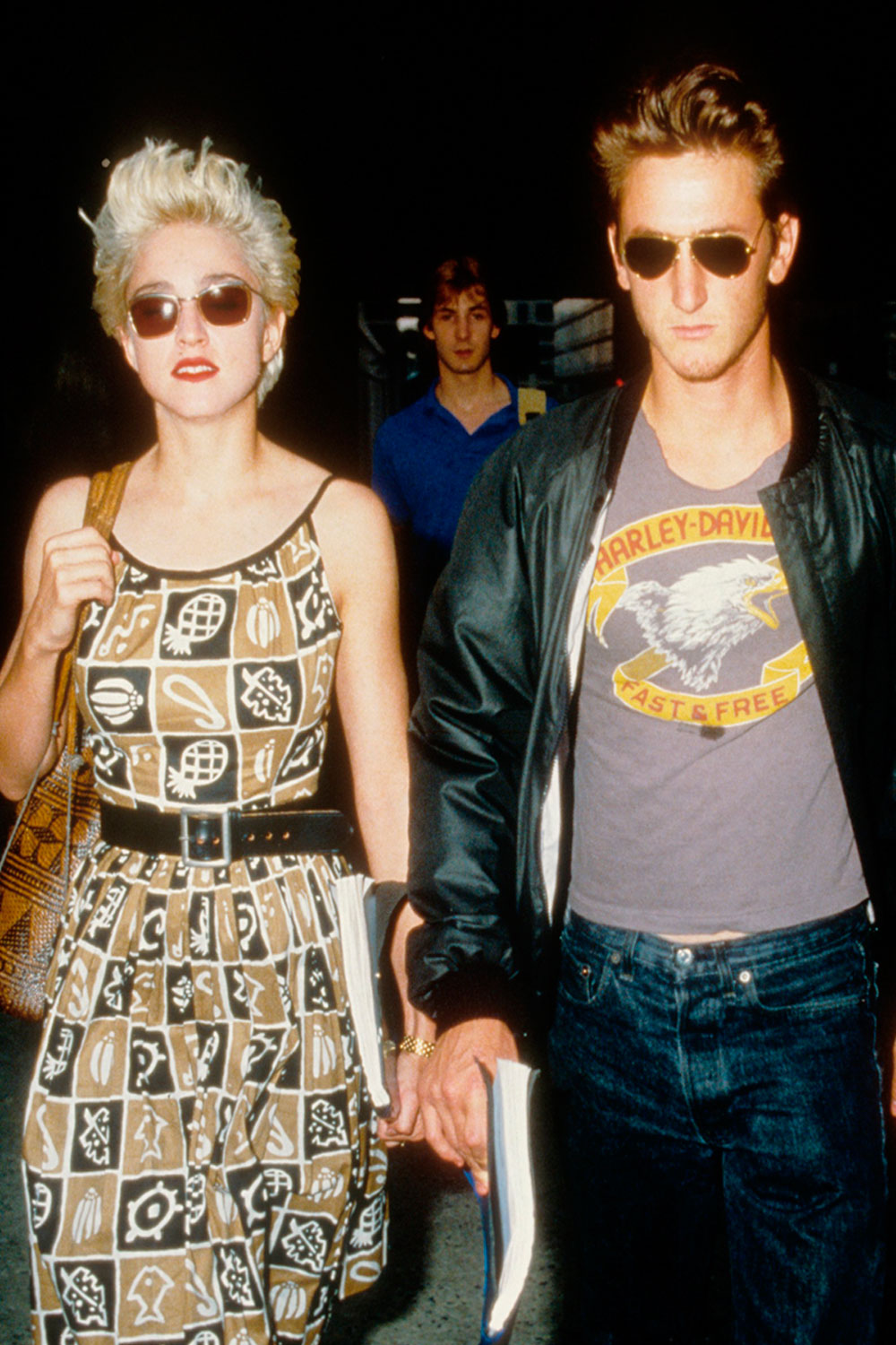 Madonna and Sean Penn, 1986.