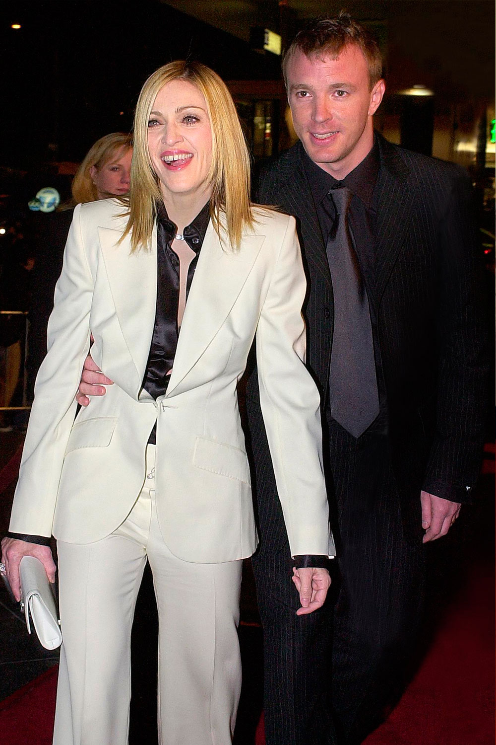 Madonna and Guy Ritchie, Snatch premiere, 2001.