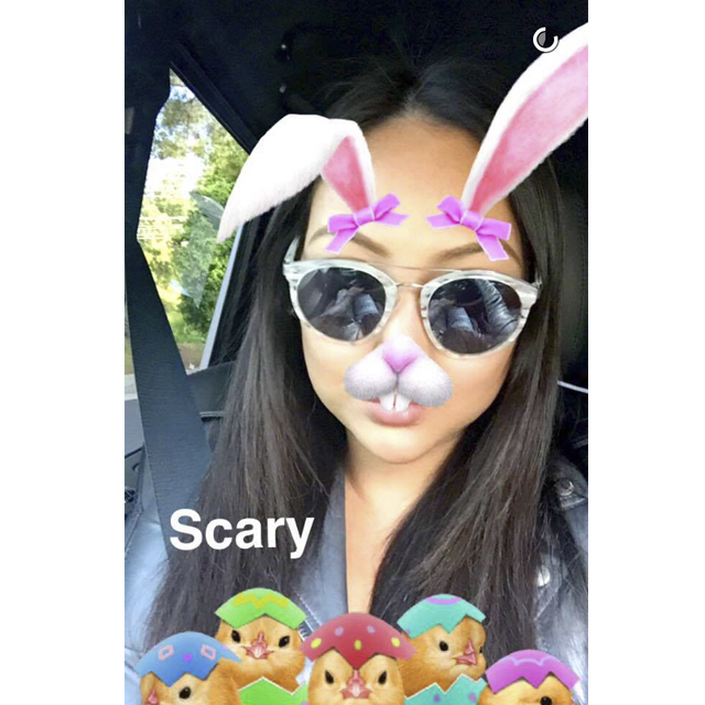 Dorothy Wang of Rich Kids of Beverly Hills fame, sends her fans a cute Easter snap.