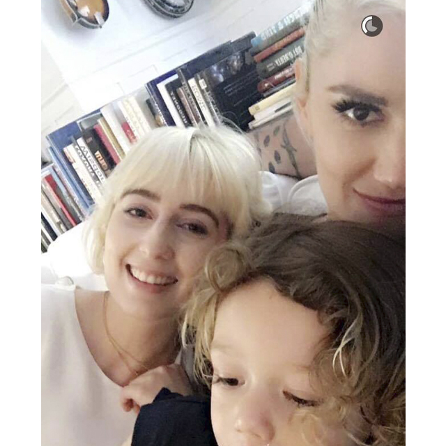 Gwen Stefani celebrated the Easter holiday with her three sons Kingston, Zuma and Apollo.