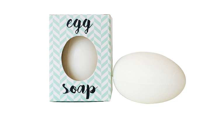 Linden Leaves Easter Egg Soap 