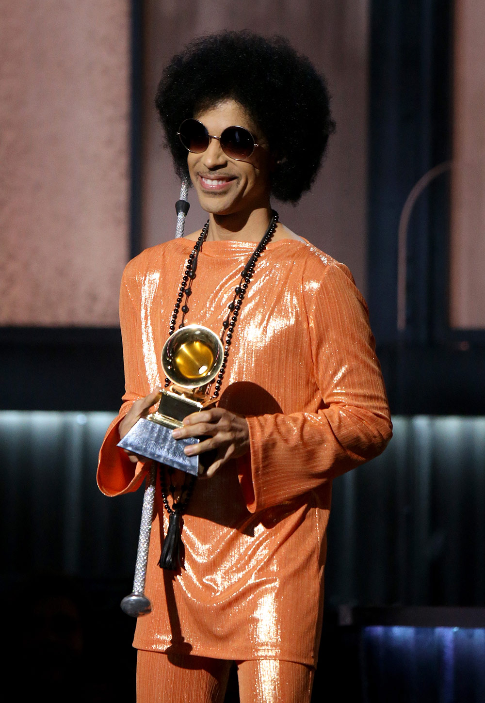 Prince at the 57th Annual Grammy Awards in 2015.