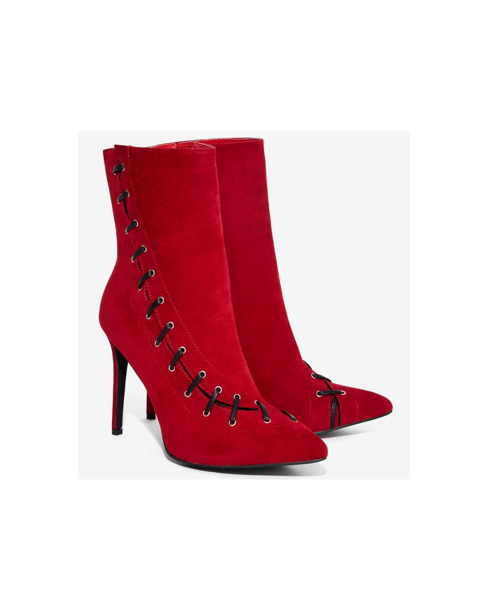 Lace-Up Bootie, $113, from Nasty Gal
