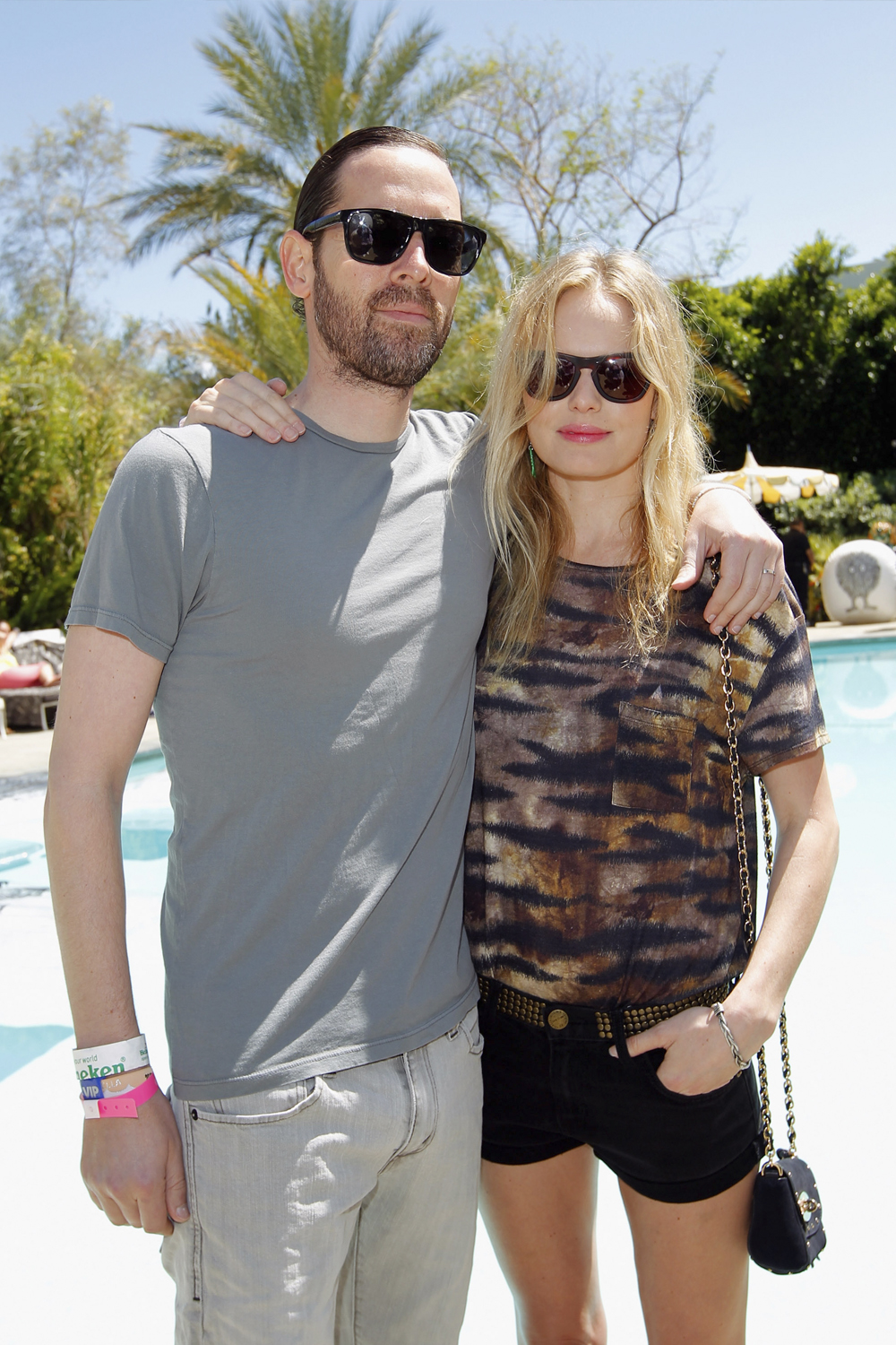 Coachella, 2012. Kate Bosworth and Michael Polish.