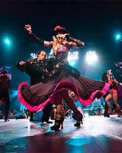 Madonna Rebel Rebel tour costumes