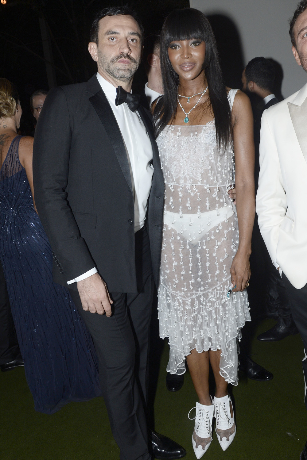 Naomi Campbell in Givenchy at the 2016 amfAR Inspiration Gala