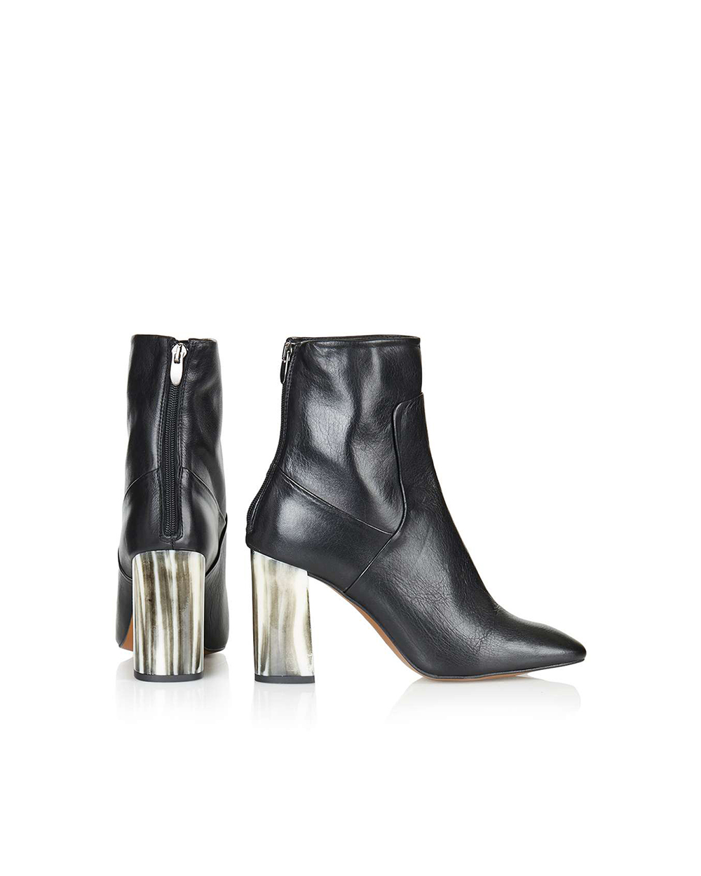 Muse Bone Heel Boot, 85 Pound Stirling, from Topshop