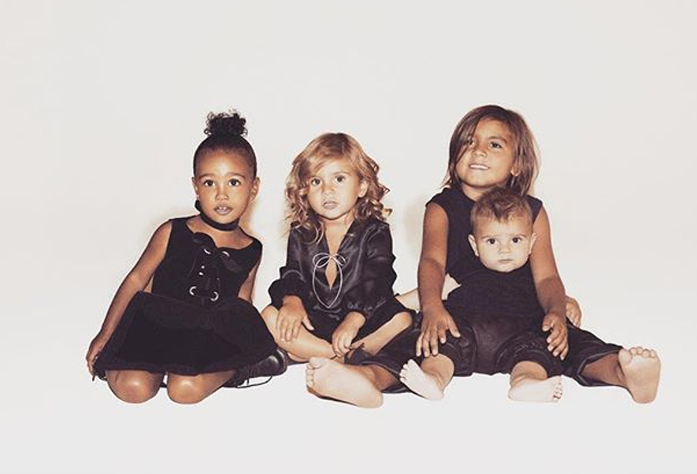 Family Kristmas Kard... love from the Wests, Disicks, Jenners and Kardashians, December 2015.