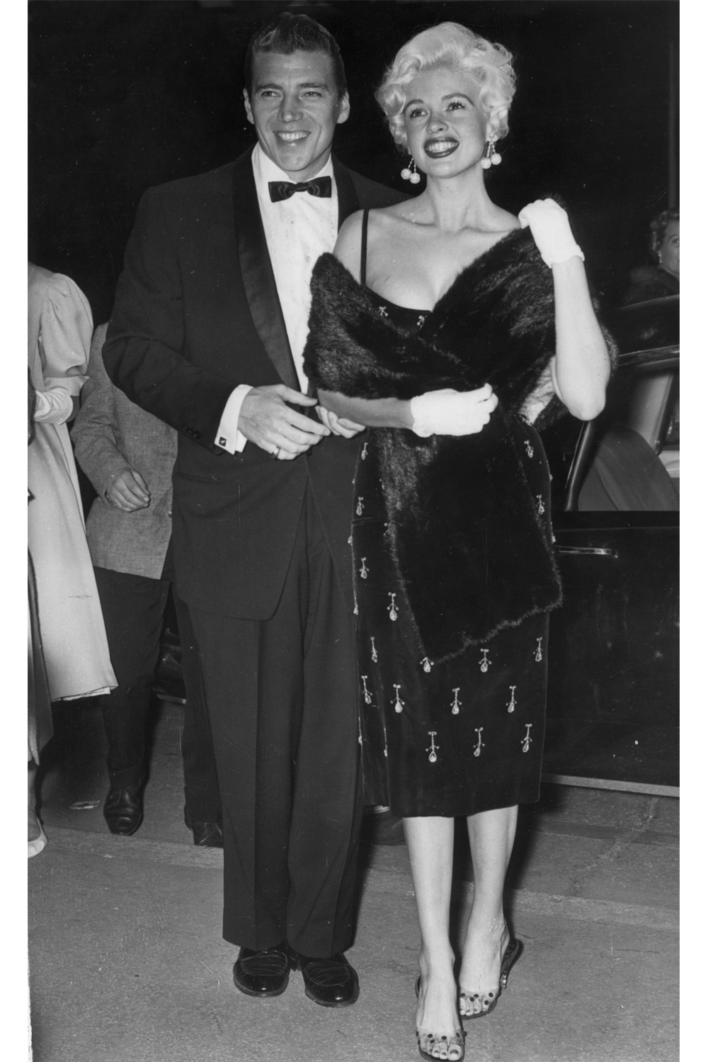 Jayne Mansfield and Mickey Hargitay, 1958.