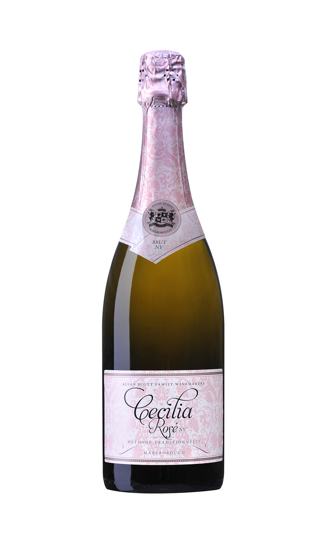 Allan Scott Family Winemakers Méthode Traditionnelle Cecilia Rosé, RRP$28.00, from leading supermarkets