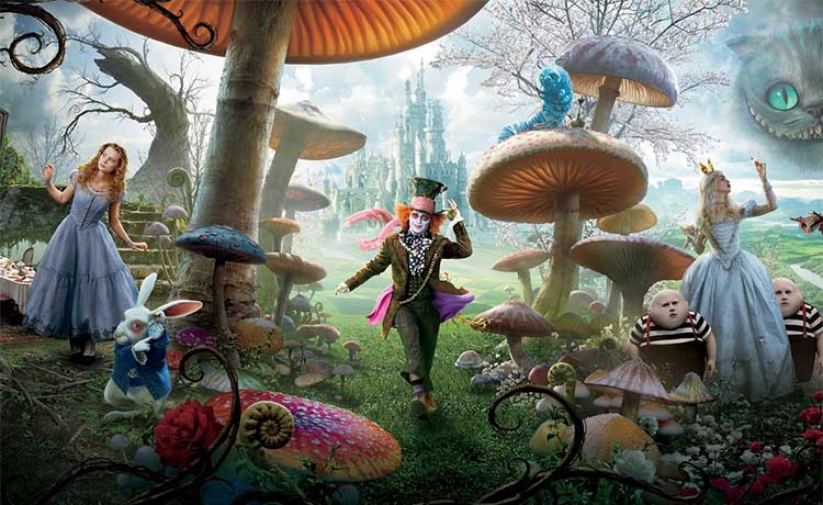 Alice Through The Looking Glass costume design