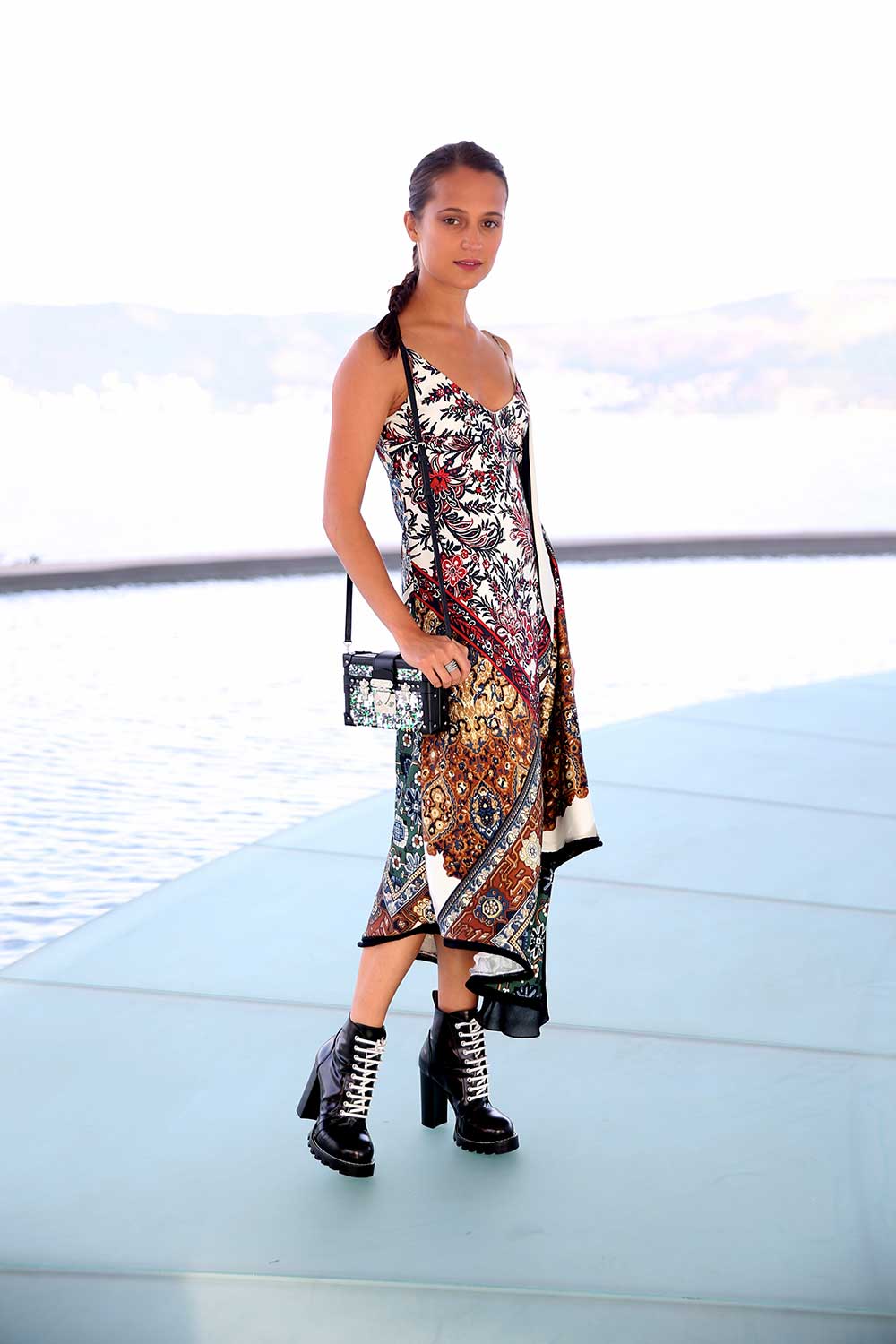 Louis Vuitton's Cruise Front Row Featured This Unexpected Boot