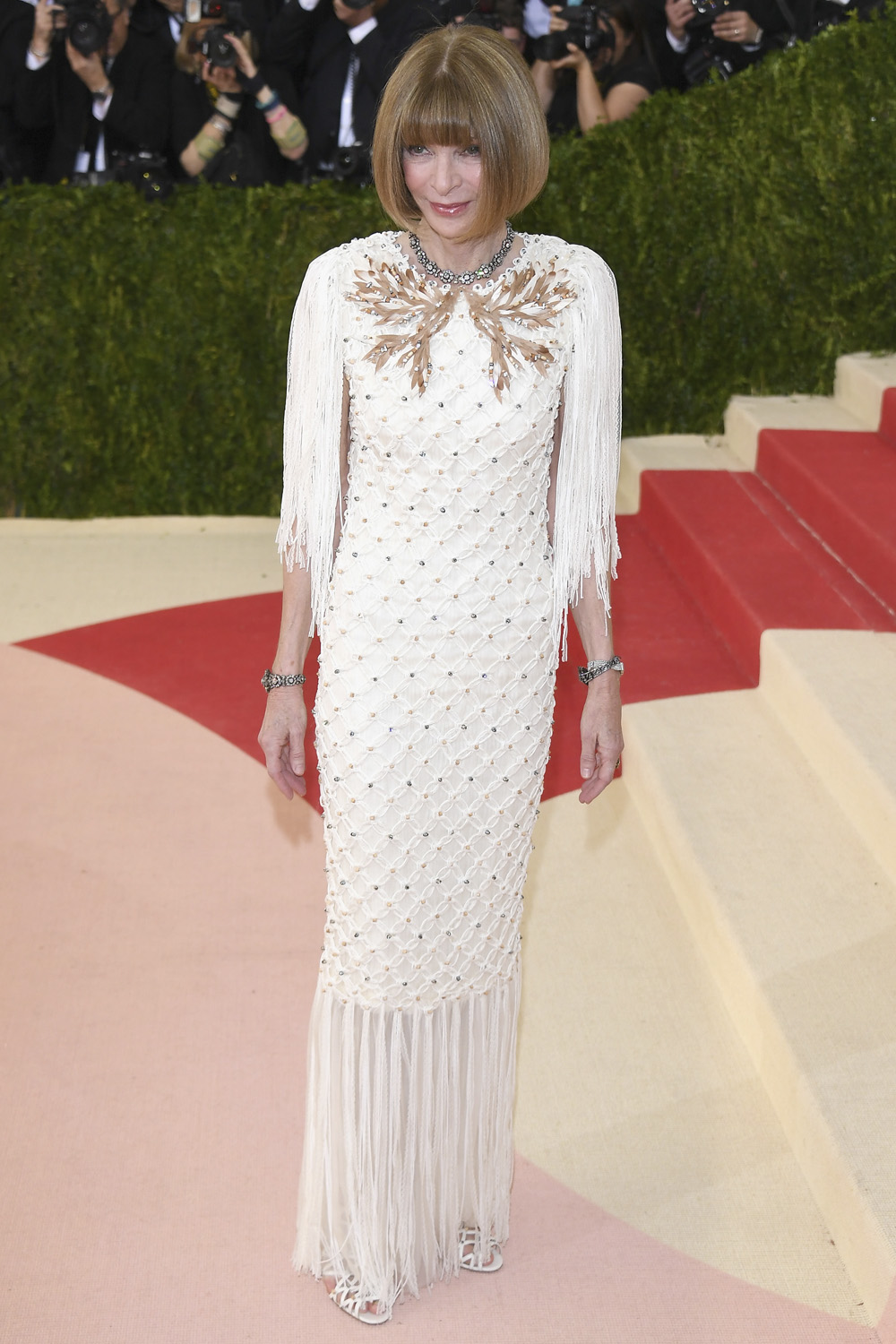 Anna Wintour in Chanel.