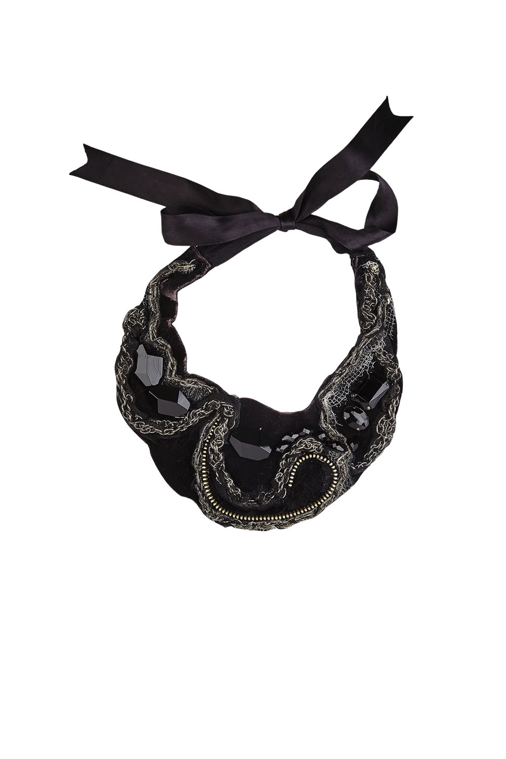 Necklace, $420, by Silk & Steel.