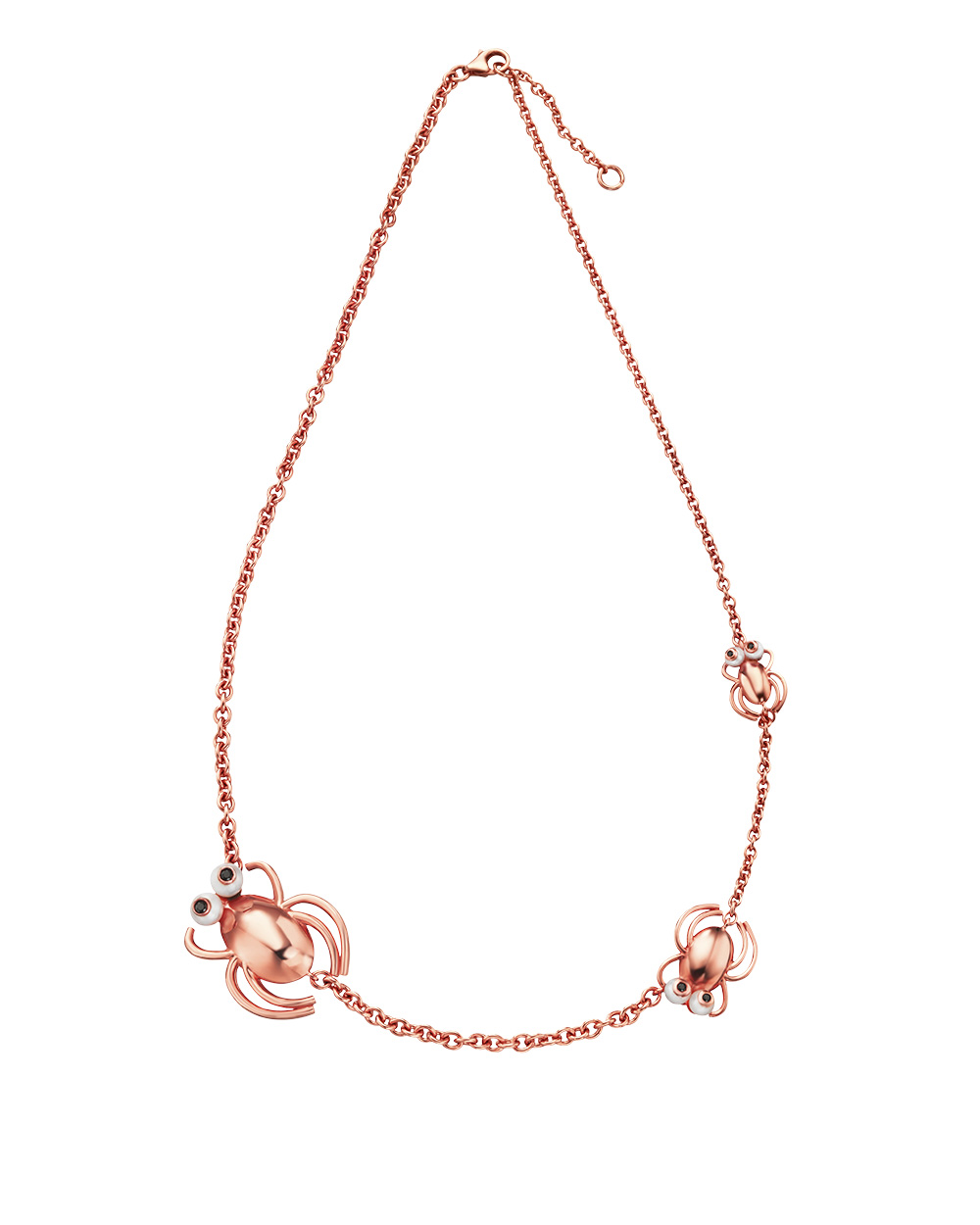 Necklace, $540, by Tous.