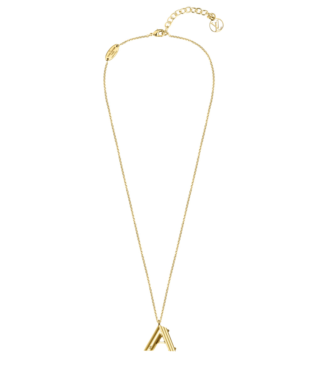 Necklace, $705, by Louis Vuitton.