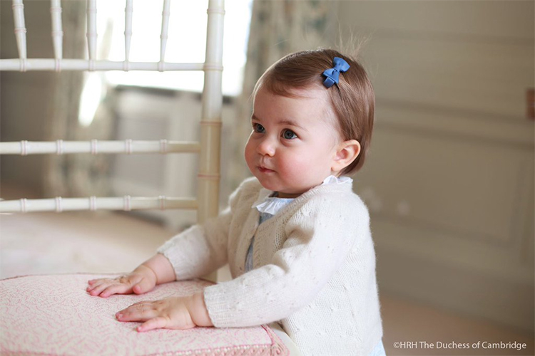 Princess Charlotte turns one