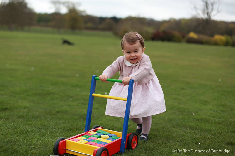 Princess Charlotte turns one