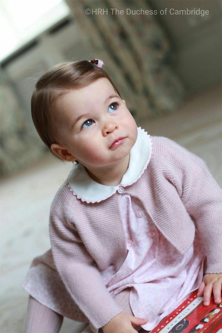 Princess Charlotte turns one