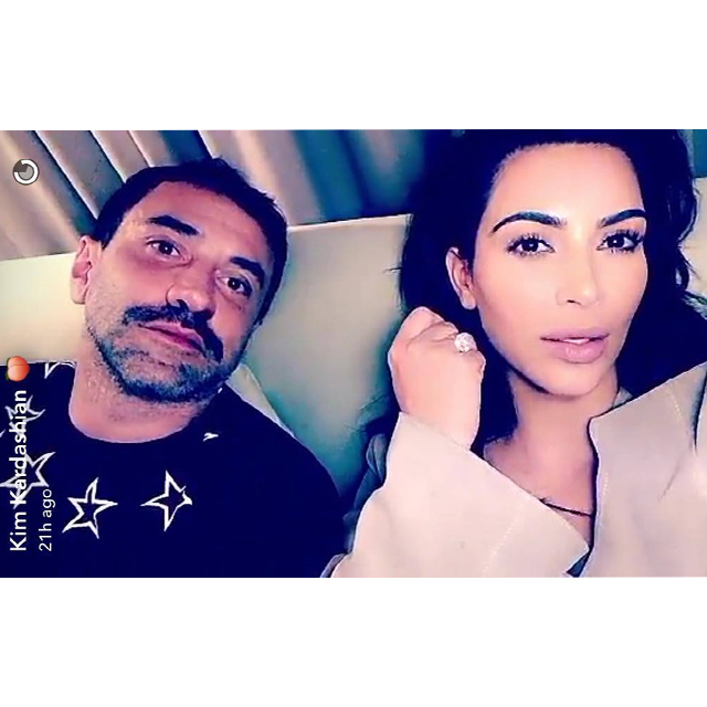 Kim Kardashian West, Snapchat.