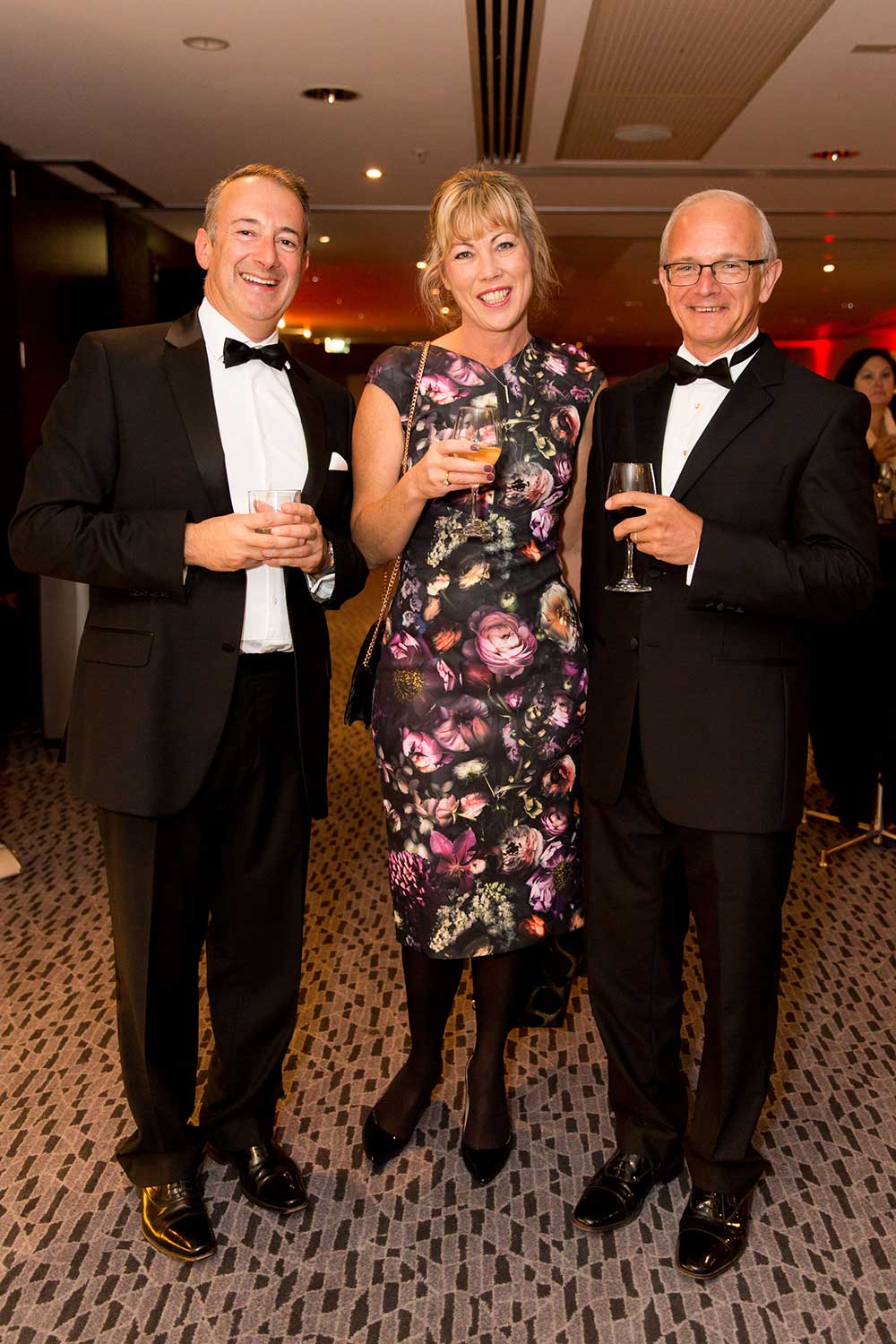 Phillip King, Mary-Jane Daly and Peter Lord Cowell.