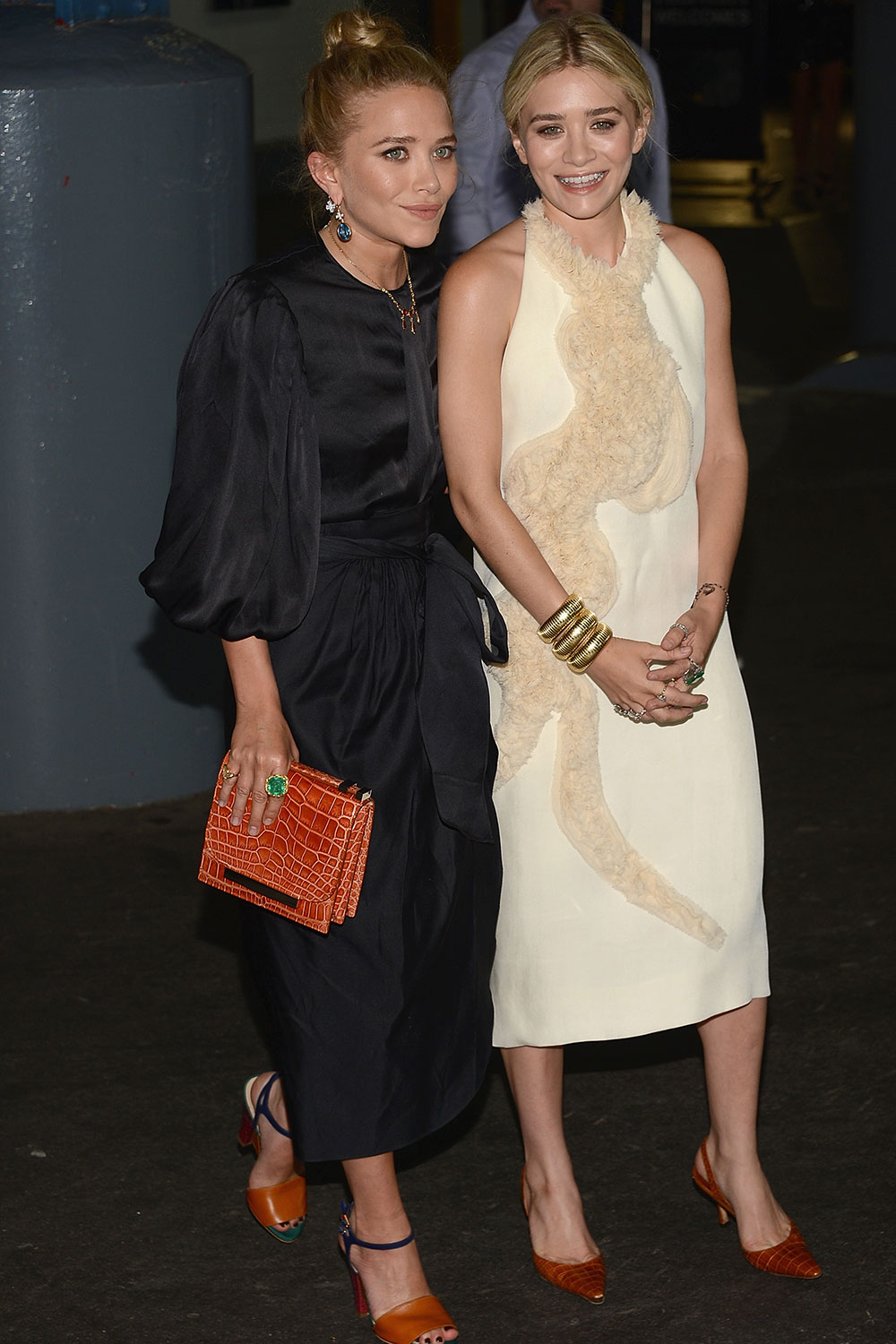 Mary-Kate and Ashley Olsen at the Fresh Air Fund Salute to American Heroes event in 2012
