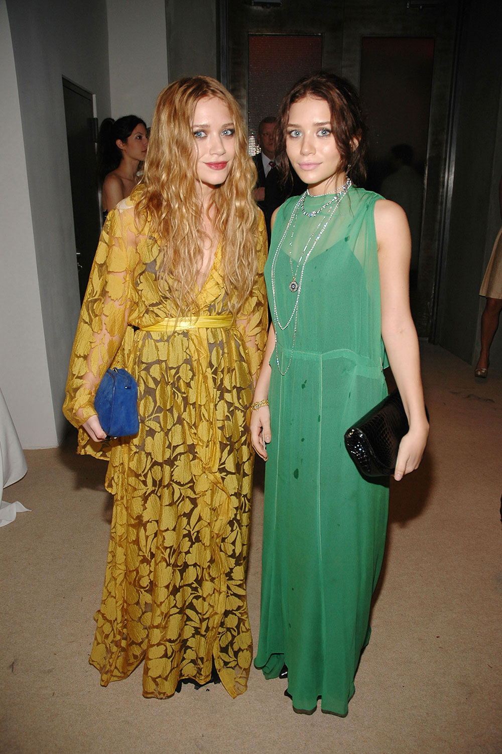 Mary-Kate and Ashley Olsen at the CFDA/Vogue Fashion Fund Awards in 2006