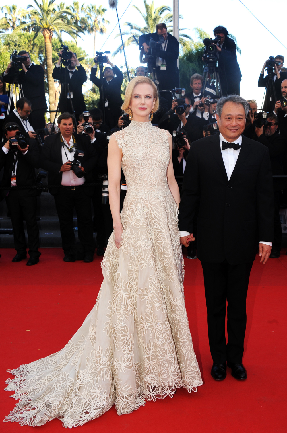 Kidman and fellow Cannes juror director of Crouching Tiger, Hidden Dragon, Ang Lee