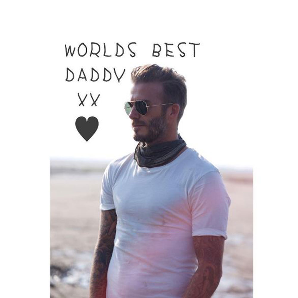 Victoria Beckham's Father's Day tribute to David Beckham