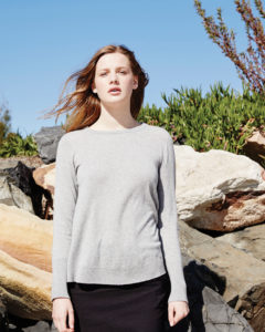 Fog grey cashmere Standard Issue sweater