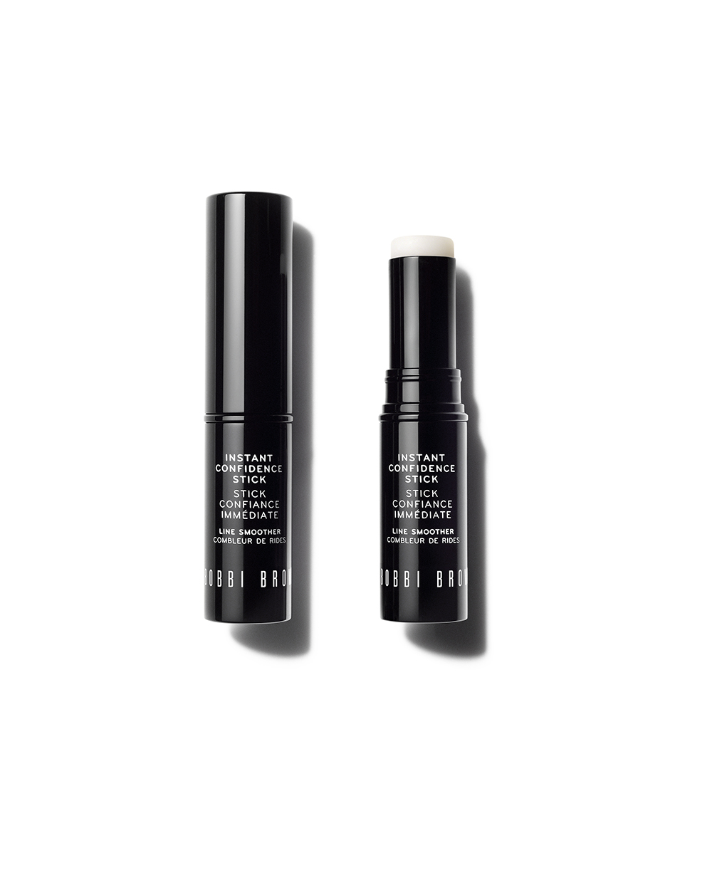 Thanks to a clever light-diffusing formula, swipe Bobbi Brown Instant Confidence Stick, $76, over lines and wrinkles before or after make-up to give them an instant smoothed-out effect
