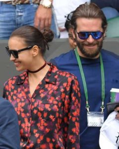 Irina Shayk and Bradley Cooper at Wimbledon 2016