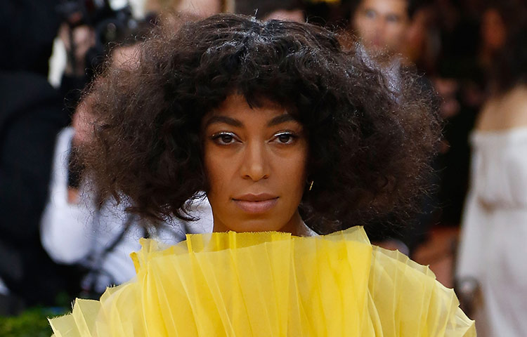 Solange Knowles brows