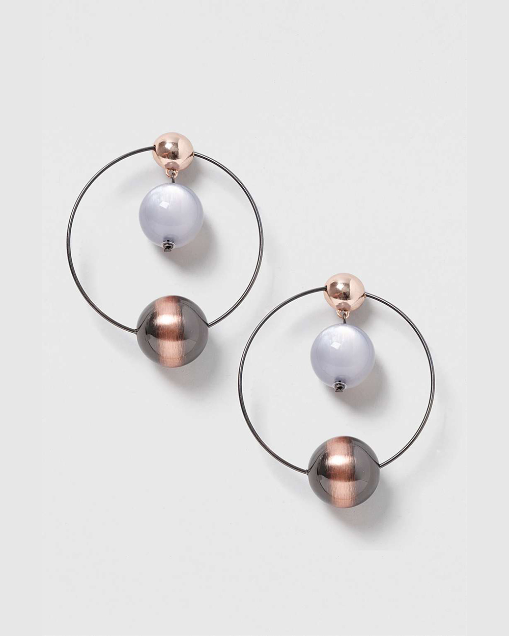 Topshop earrings, $, by Topshop.
