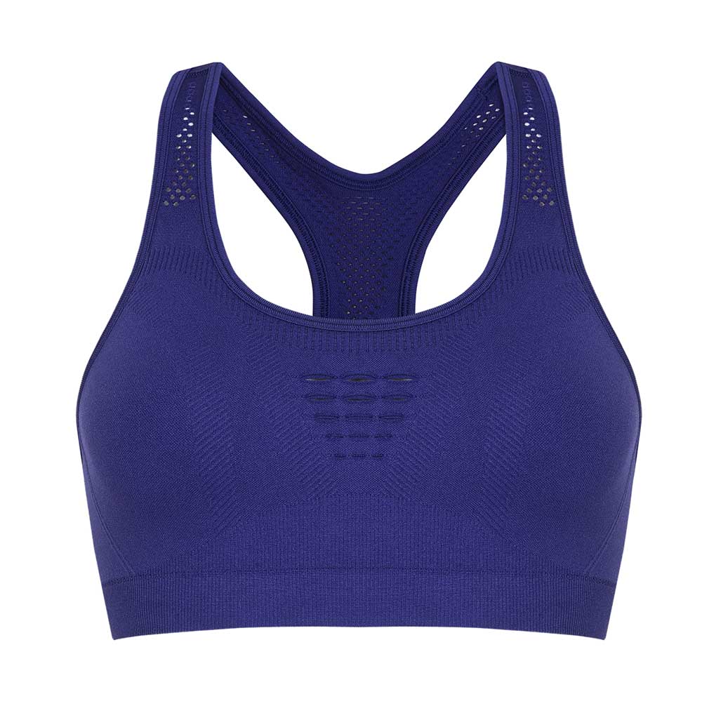 Seamless Keyhole Mesh Detailed Bra by Ivy Park, $60 from Topshop