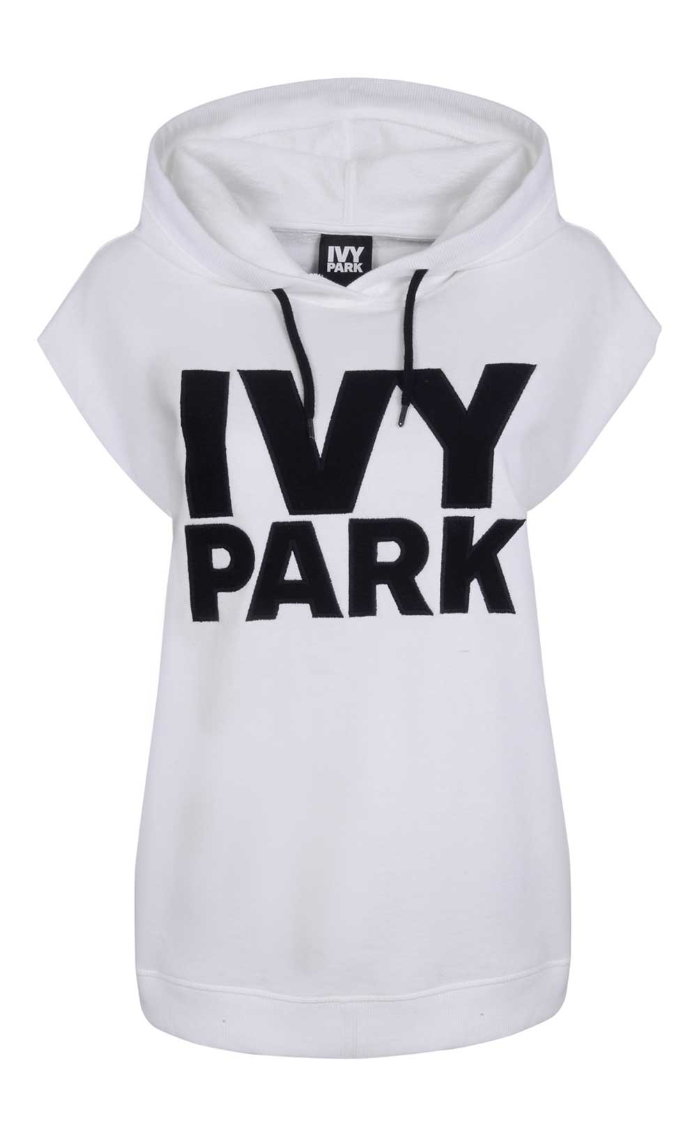 Sleeveless Oversized Logo Hoodie by Ivy Park, $80 from Topshop