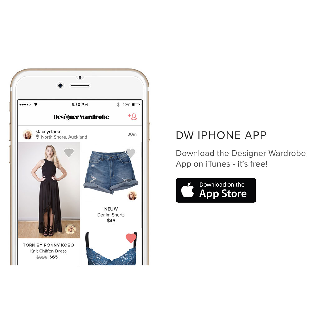 Designer Wardrobe app
