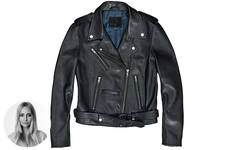 Fran's Taupo pick - Neuw leather jacket