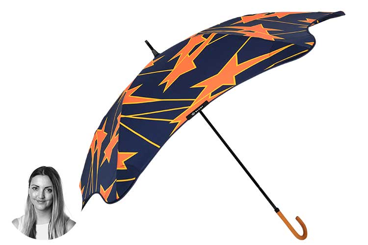 Lisa's Whangamata pick - Karen Walker for Blunt umbrella