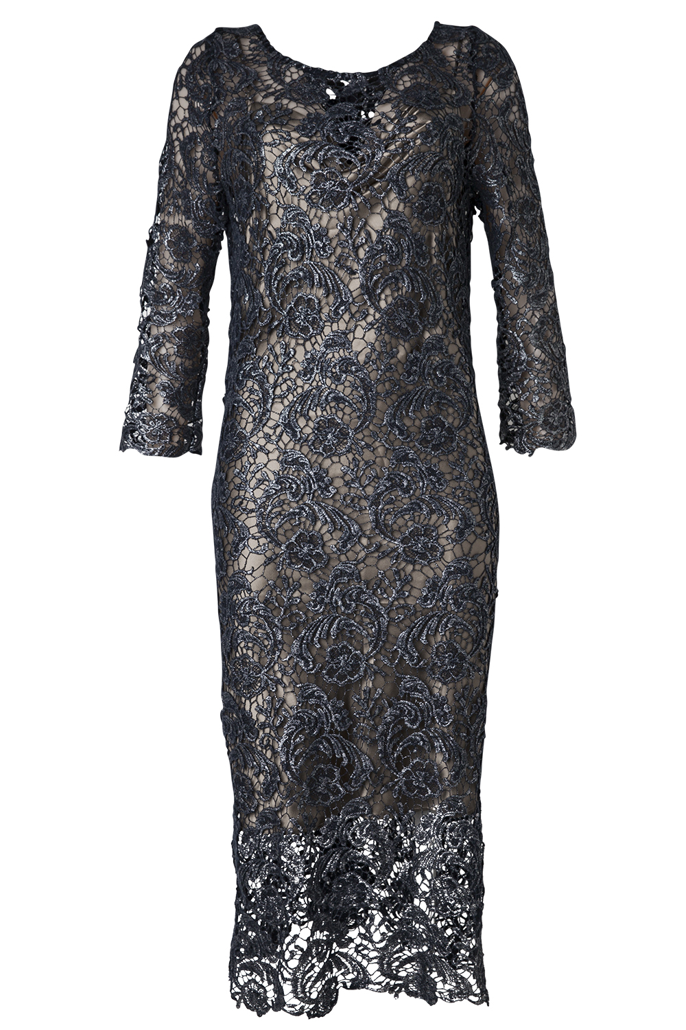 Dress, $1,498, by Liz Mitchell.