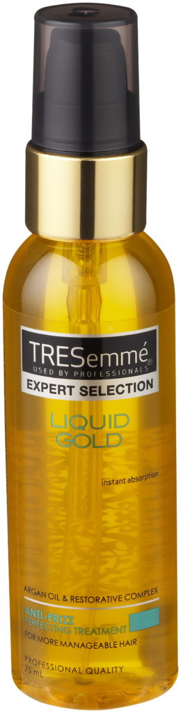 TRESemmé Serum Liquid Gold Restorative Complex 75ml, RRP $14.49