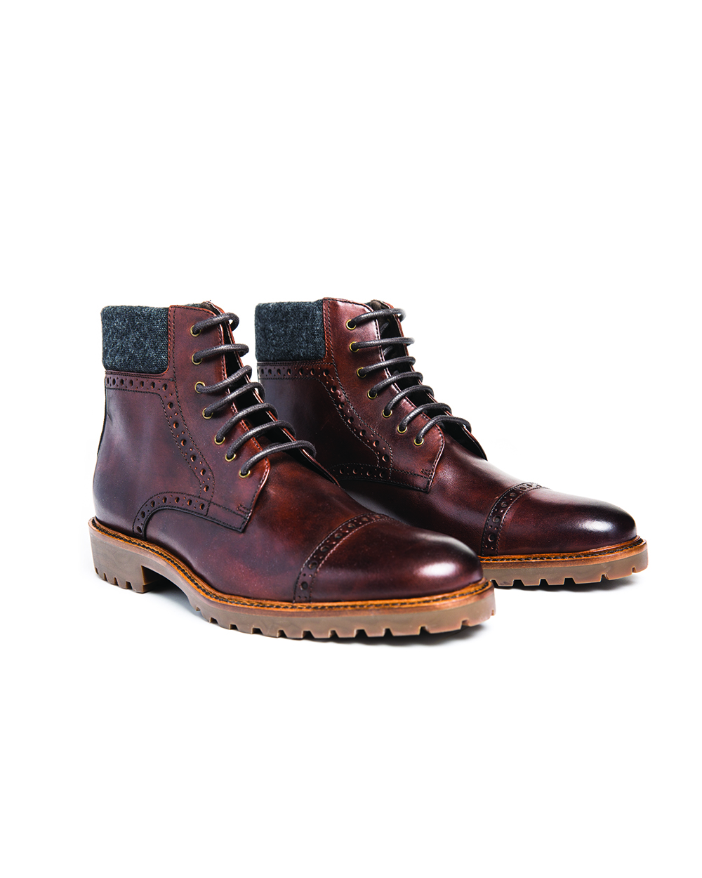 Barkers leather boots, $279.