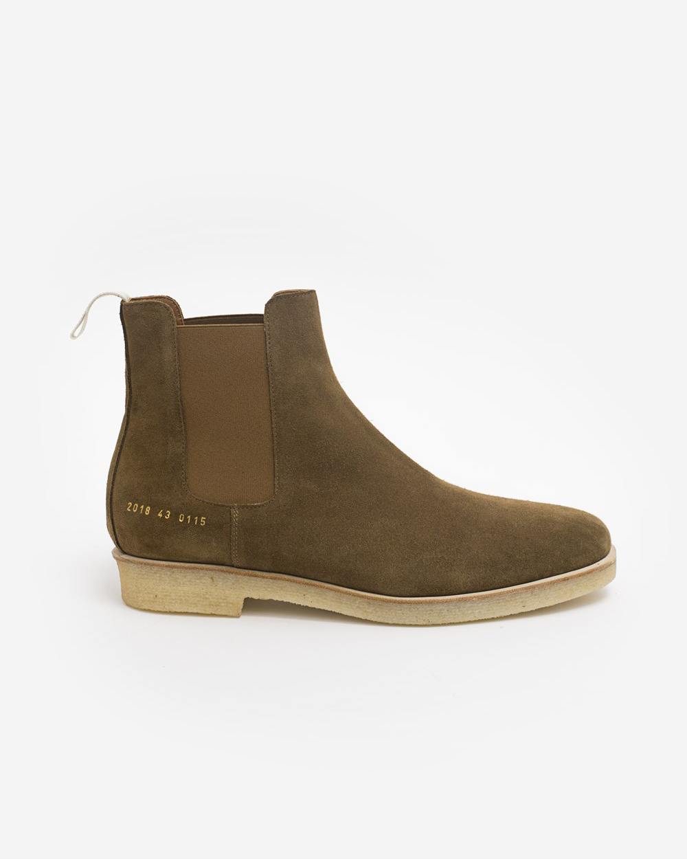 Common Projects chelsea boot suede, $869, from Workshop.